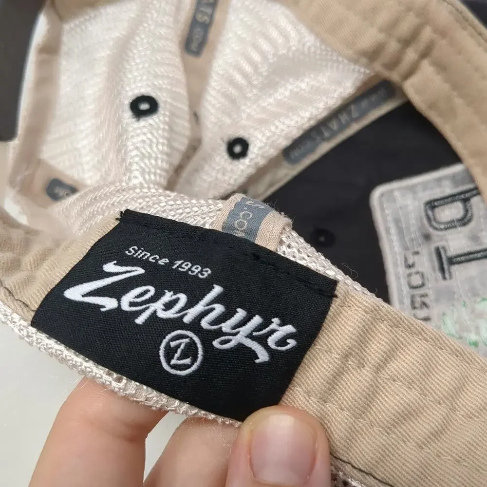 Zephyr Trucker Hat Gray One Size Portland PTFC Soccer Pine Tree Patch Mesh